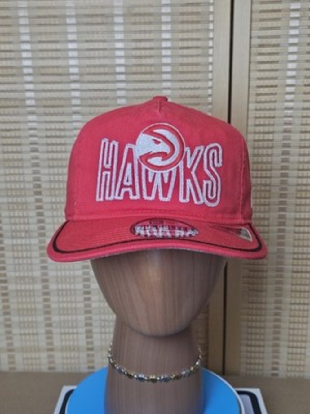 Atlanta Hawks New Era The Golfer Snapback Hat Red One Size NBA NWT